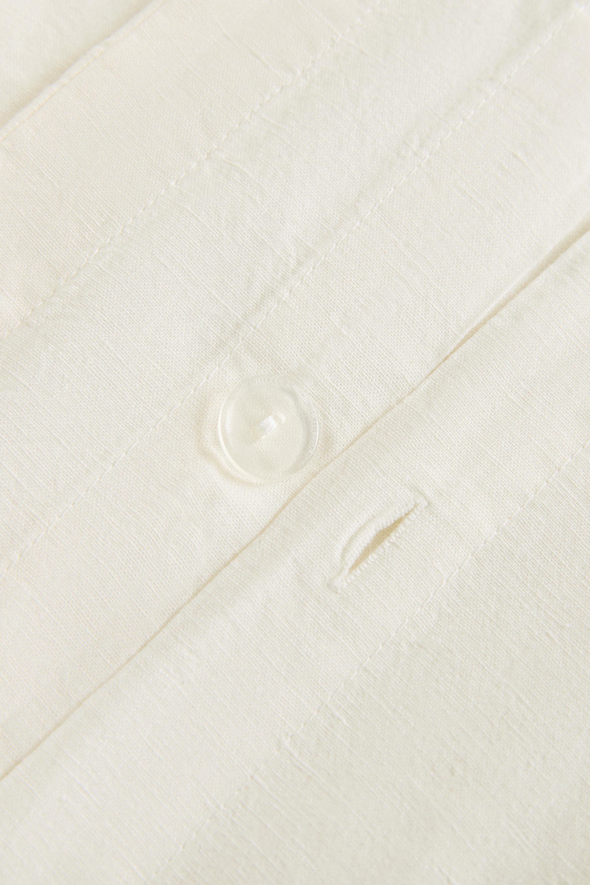 EMBROIDERED DUVET COVER
